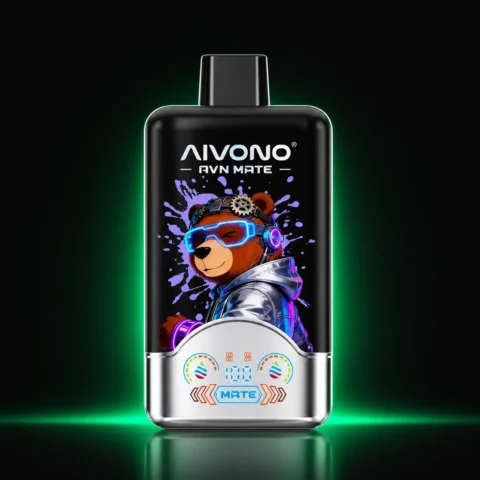 AIVONO AVN MATE 120000 2in1 – Einweg Vape auf dunklem Hintergrund