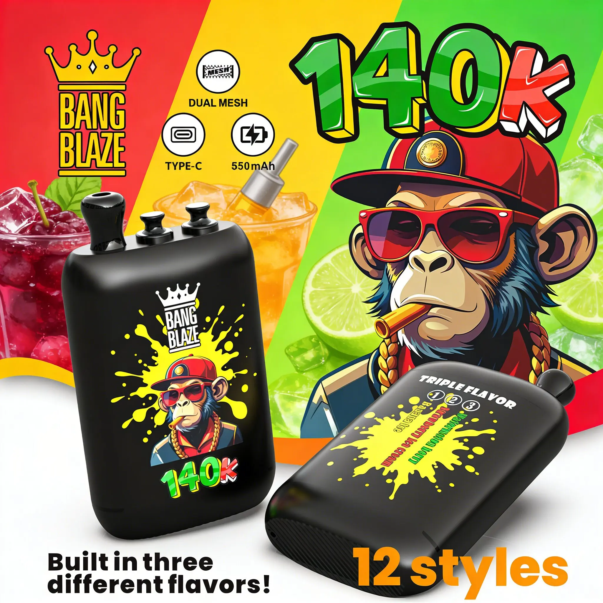 Bang Blaze 140000 3in1 Vape Produktansicht 8