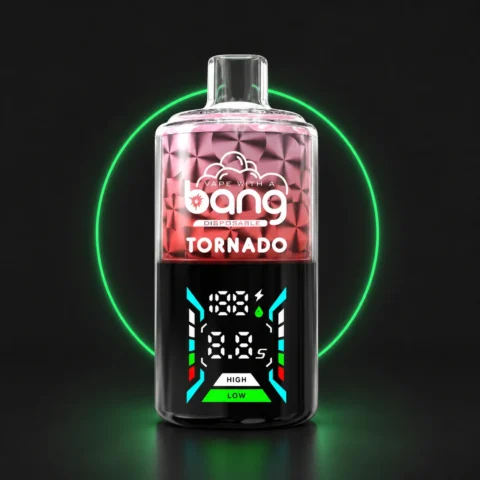 Bang Tornado 40000 – Einweg Vape auf dunklem Hintergrund