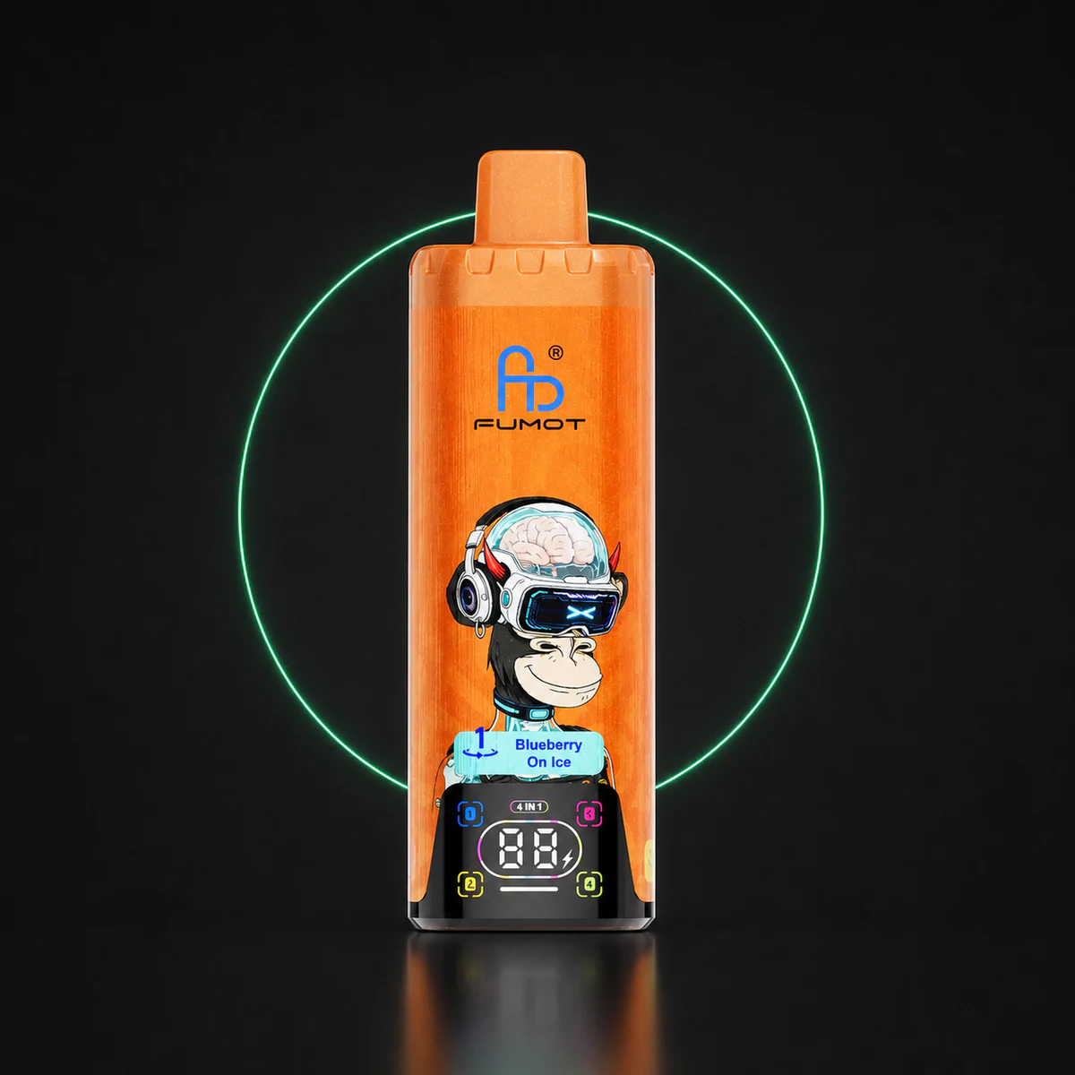 Fumot Eco 4in1 80K Einweg Vape in der Geschmacksrichtung Blaubeere auf Eis