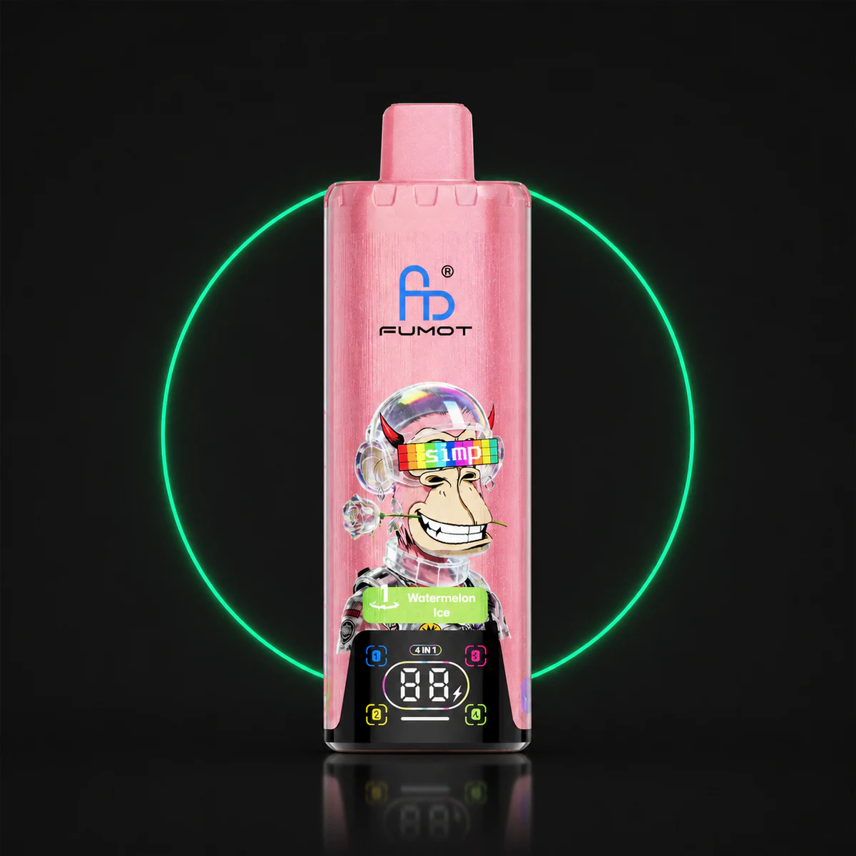 Fumot Eco 4in1 80K Einweg Vape in der Geschmacksrichtung Wassermelone Eis