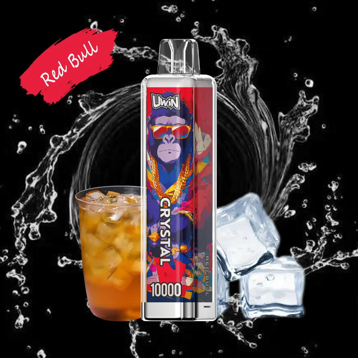 Uwin Crystal 10000 Einweg Vape mit Geschmacksübersicht 7