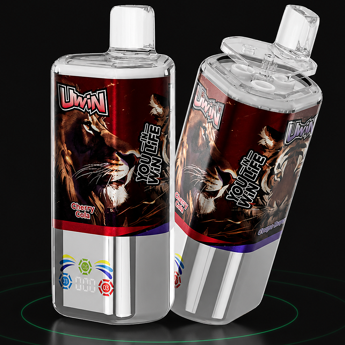 Uwin Tornado Triple 60000 3in1 – Einweg Vape Einweg Vape Detailansicht 2