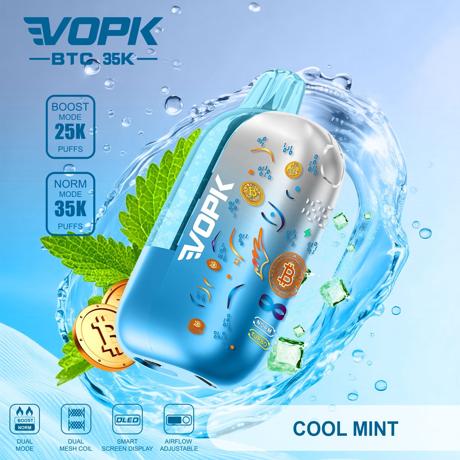 VOPK BTC 35000 Einweg Vape Geschmacksvariante 6