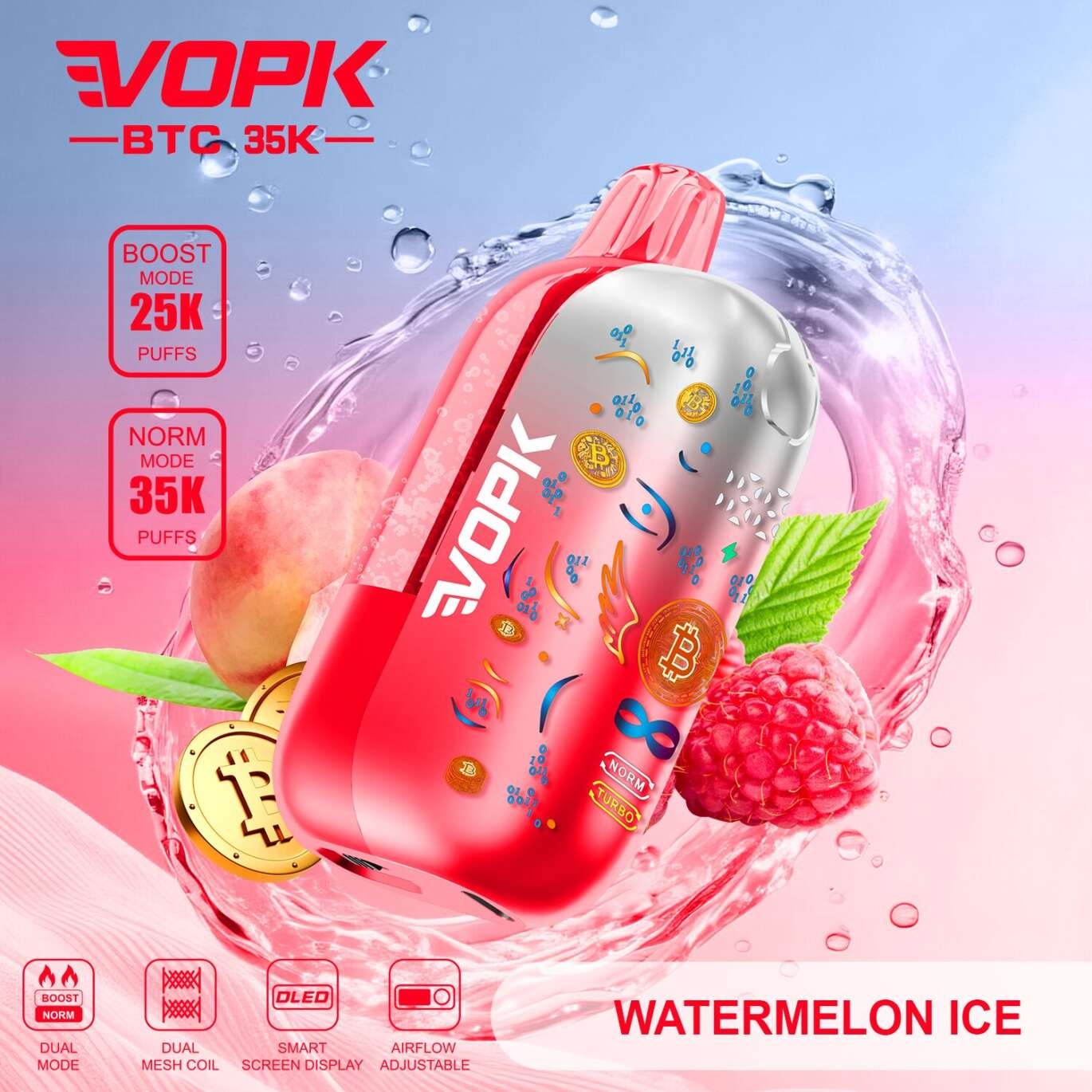 VOPK BTC 35000 Einweg Vape Geschmacksvariante 7