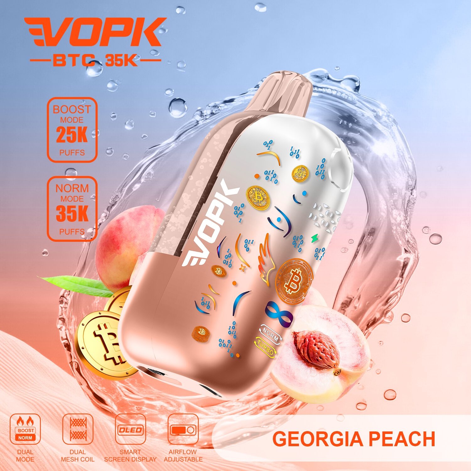 VOPK BTC 35000 Einweg Vape Geschmacksvariante 9
