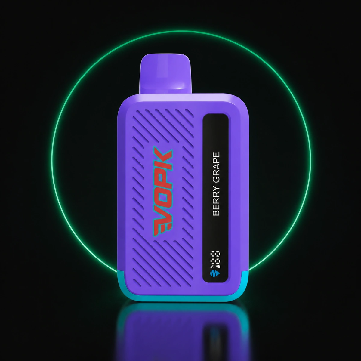 Lila VOPK Cool Bar 20000 Vape mit Geschmack Beeren Traube