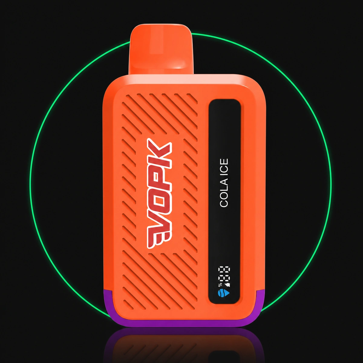 Orange VOPK Cool Bar 20000 Vape mit Geschmack Cola Eis