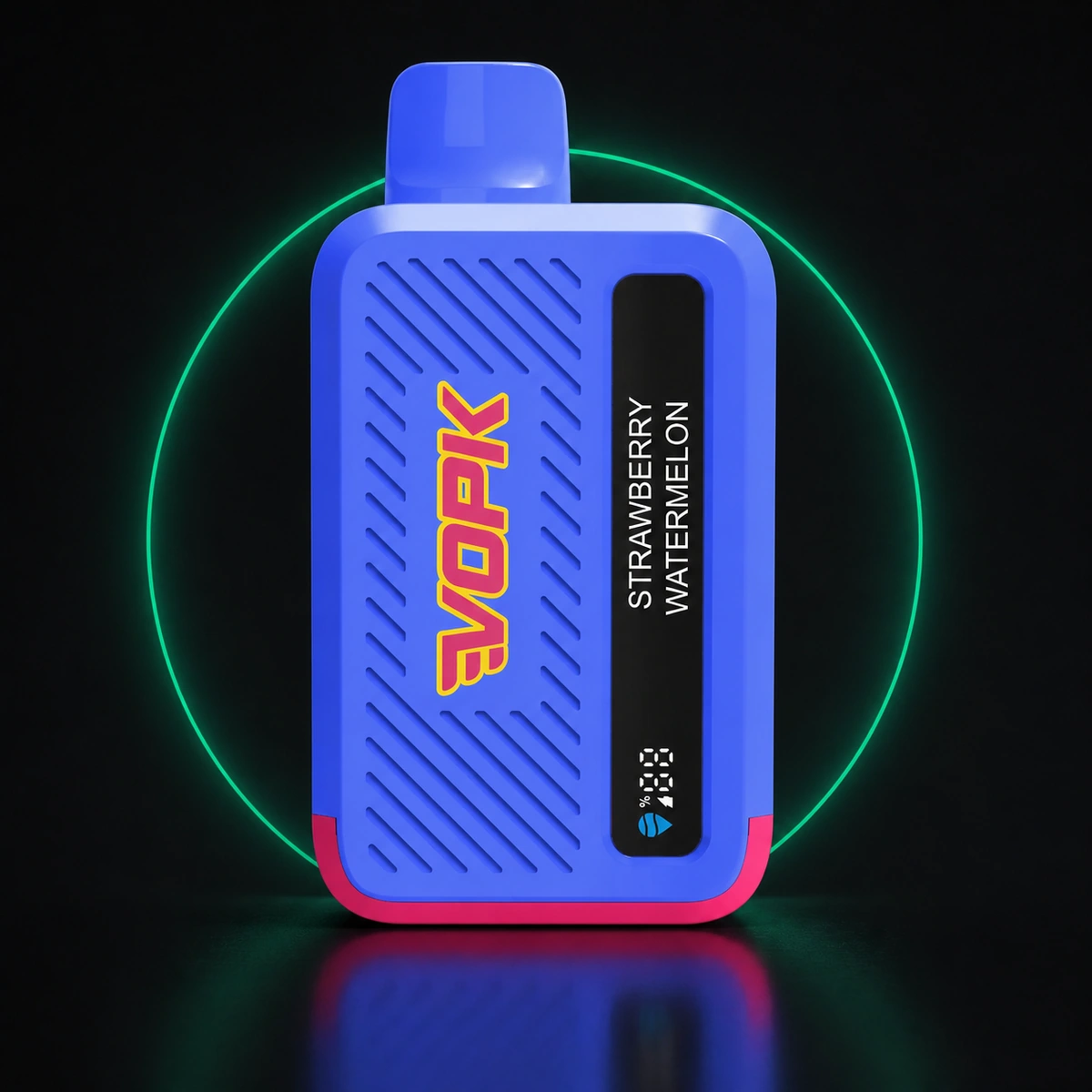 Blaue und pinke VOPK Cool Bar 20000 Vape mit Geschmack Erdbeere Wassermelone