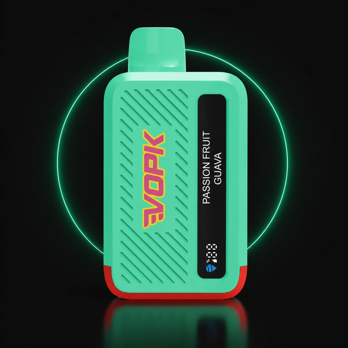 Mintgrüne VOPK Cool Bar 20000 Vape mit Geschmack Passionsfrucht Guave