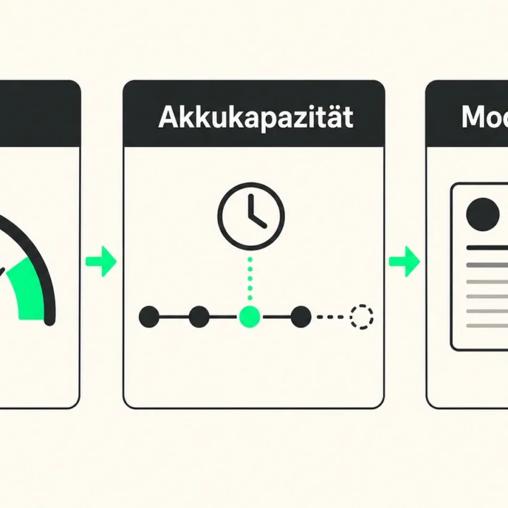 mAh, Akkukapazität und Modellangabe bei einer Vape getrennt erklärt