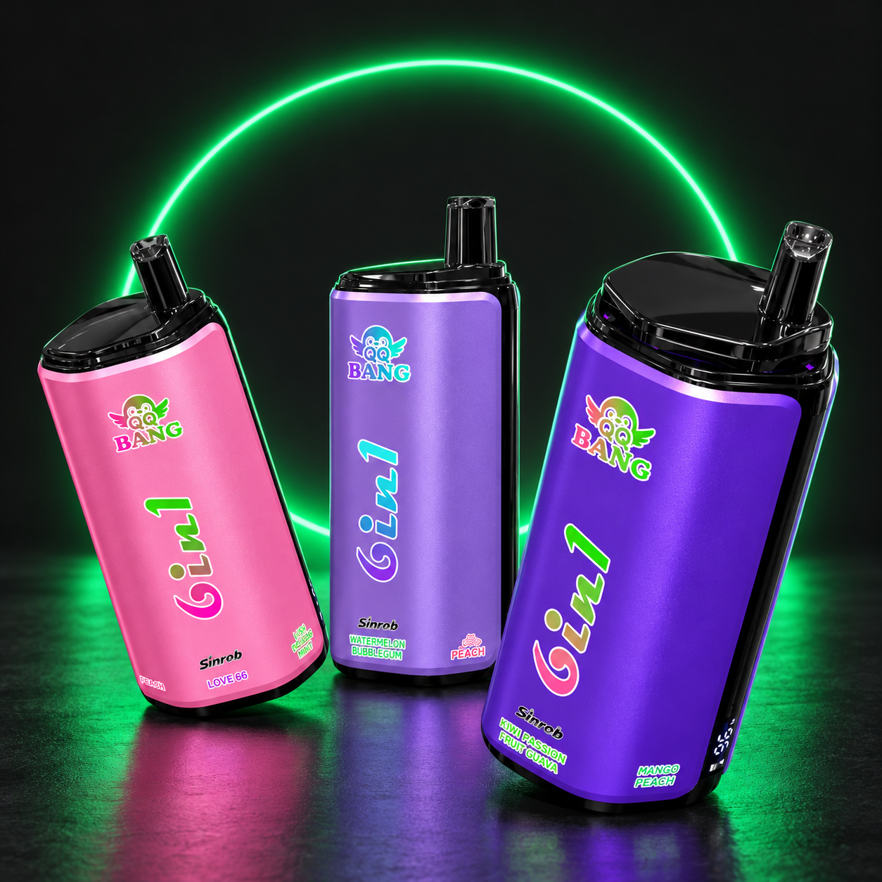 QQ Bang DSK090 500000 6in1 – Einweg Vape